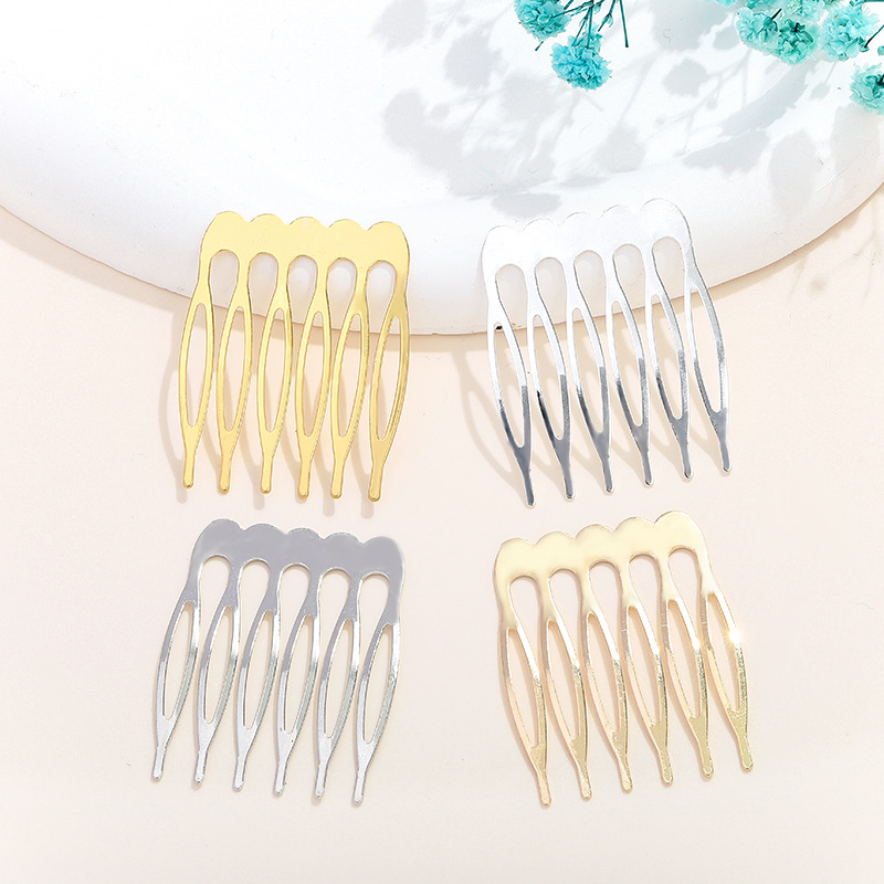 Peigne à 6 dents, largeur * longueur 4 * 3,2 cm