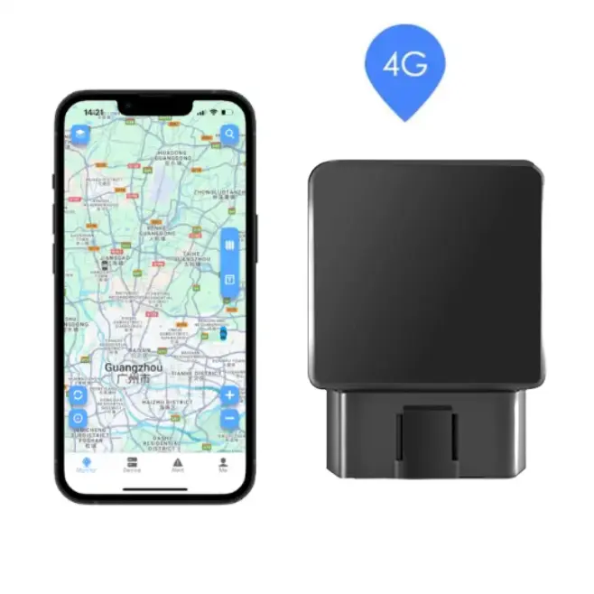 Tracker GPS per auto di qualità con IOS e Android localizzatore di app GSM SMS Tracking 4G OBD Tracker GPS