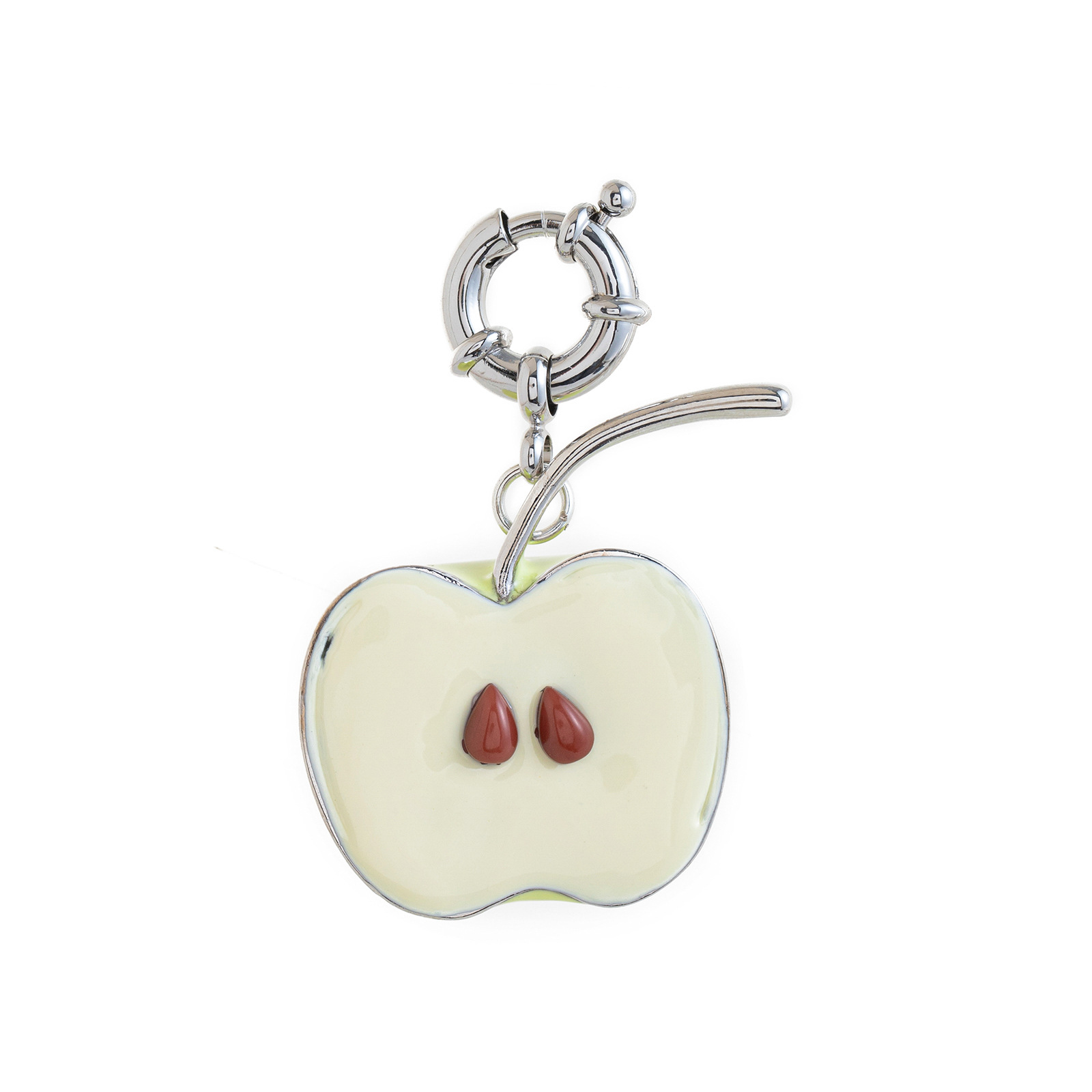 pendentif pomme verte 14