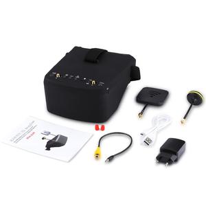 Gafas FPV 800D 5 pulgadas 40ch 5,8 GHz con DVR incorporado y diseño de monitor dividido - Product Image 3