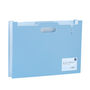 Xách tay 13-inch dọc tập tin chủ mở rộng phân vùng PP nhựa dữ liệu tập tin lưu trữ túi cho sinh viên học tập văn phòng - Product Image 2