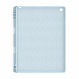 兼容性iPad 7/8/9 10.2英寸通用软硅胶外壳，带键盘笔槽TPU材料单外壳盖 - Product Image 1