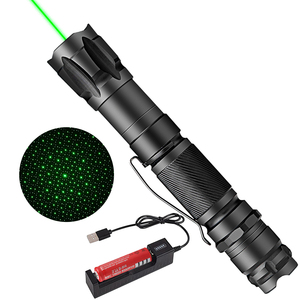 Puntatore Laser ad alta potenza blu puntatore Laser penna con luce Led Pattern puntatore Laser - Product Image 1