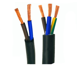 Esnek RVV 2 3 4 5 çekirdek güç Electr tel 0.75 1 1.5 2.5 4 6 25mm bakır telli iletken PE yalıtım ısıtma - Product Image 2
