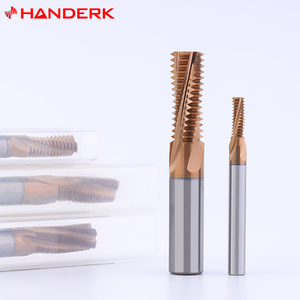 HANDERK Solid Carbide Thread Milling <strong>Cutter</strong> Hrc55/65 Thread Endmill Set for CNC Threading Tool - Product Image 1