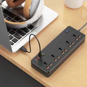 Fast Charging 30W <strong>Socket</strong> <strong>with</strong> <strong>USB</strong> <strong>Multi</strong>-<strong>function</strong> British Standard <strong>Socket</strong> <strong>Multi</strong>-hole <strong>with</strong> Switch Plug Type-c <strong>Socket</strong> Wiring Board - Product Image 5