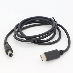 USB tip C erkek DC 5.5x2.5mm 5.5x2.1mm erkek Jack güç şarj güç kablosu Laptop için telefon - Product Image 6