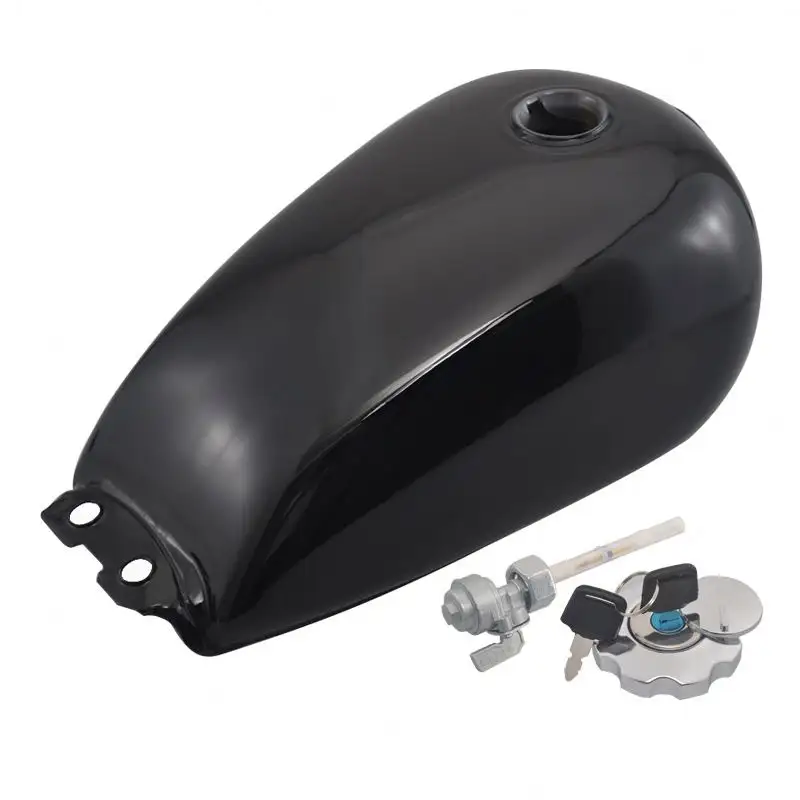 Cubierta de tanque de Gas y combustible para motocicleta Suzuki GN125 GN250, 9L, 2,4 galones, calidad Hgh