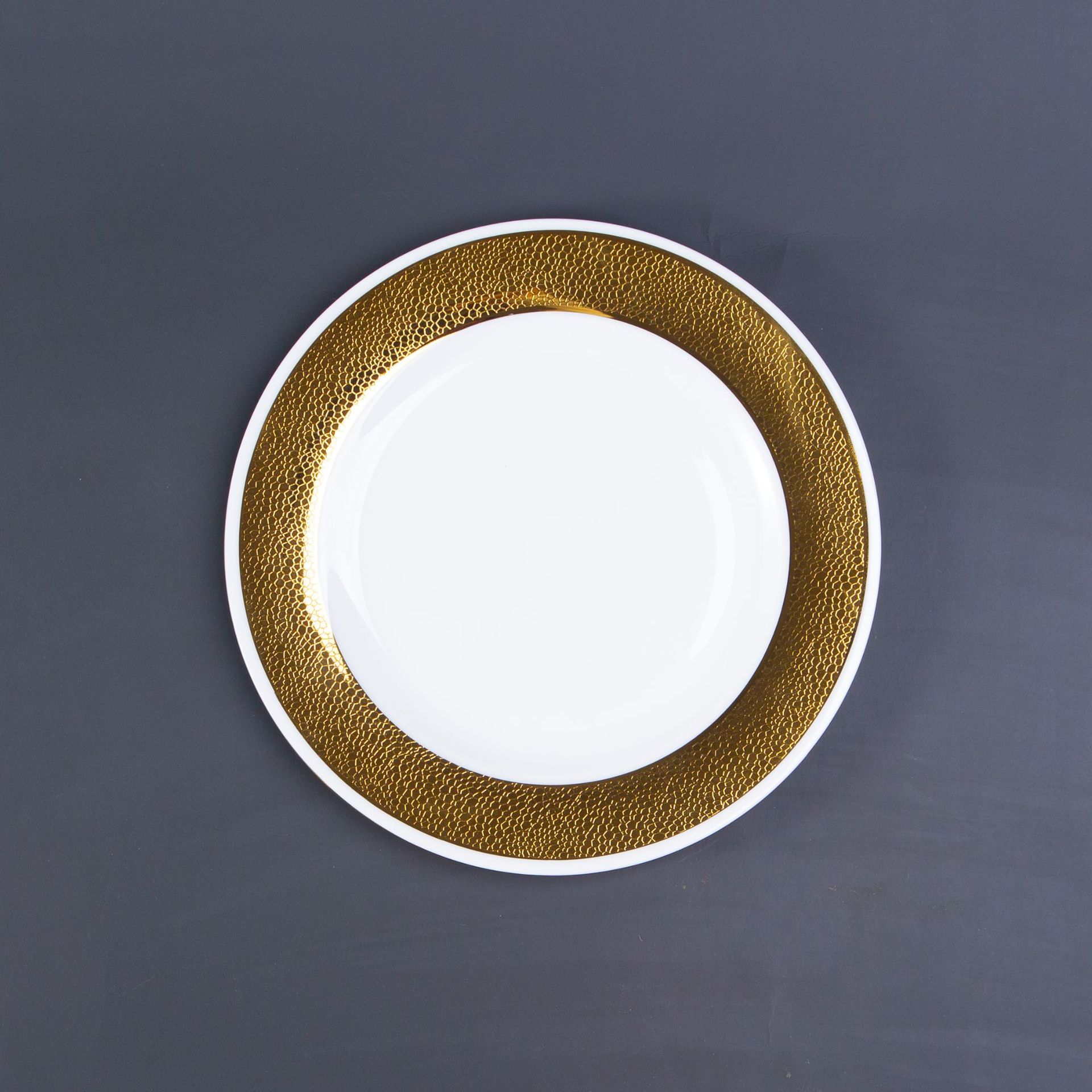 Disque osseux doré de 8 pouces