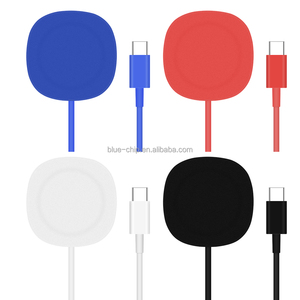 Rectangular Receiver 10W 15W Pad Multi-Function Beside Table Stand <strong>2</strong> <strong>in</strong> <strong>1</strong> Magnet Wireless Charger With Wireless Fast Charging - Product Image 3
