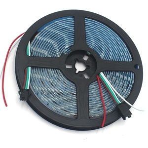 RGB Led полный индивидуально адресуемый tira ws2811 5 м 5050 smd 60led/30led m 5 В 12 В умный программируемый адрес ws2812 2812b пиксель - Product Image 1