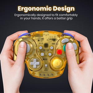 Wireless <strong>2</strong>.4G GAMECUBE Gaming <strong>Controller</strong> Switch Gamepad with Adapter for Gamecube Wii Switch PC Windows Steam <strong>Raspberry</strong> <strong>Pi</strong> MAC - Product Image 4