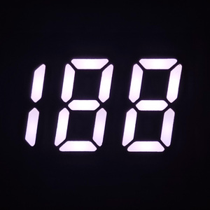 0.25 Inch 3 Digit <strong>7</strong> <strong>Segment</strong> <strong>LED</strong> <strong>Display</strong> White Light For <strong>Mini</strong> Industrial Counters Precision Meters Electronic Sensors - Product Image 2