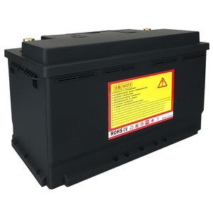 082-20 12V 82Ah CCA 1600A yüksek güç atlama marş araba LiFePO4 dahili BMS voltaj koruması lityum demir başlangıç pil - Product Image 5