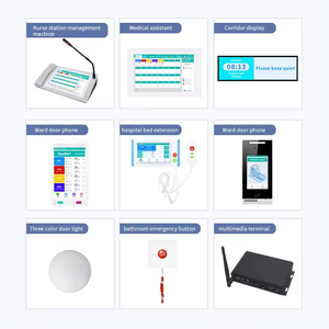 Sistema de llamada de sala de intercomunicación de enfermera de paginación con cable para pacientes hospitalizados - Product Image 2