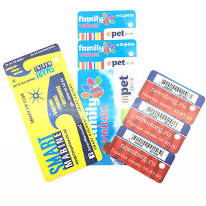 Plastic Snap Printed PVC Combo Card With QR <strong>Code</strong> 3-in-1 for Supermarket Membership Card - Product Image 1
