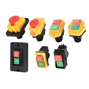 DKLD su geçirmez düğme anahtarı YCZ3-A kendinden kilitleme cihazı DZ04 DZ05 DZ-6 elektromanyetik anahtar düğmesi üç fazlı acil durdurma - Product Image 4