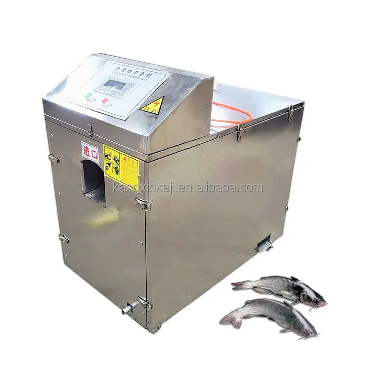 Limpieza automática de evisceración para sardina hezemachine máquina escaladora de pescado