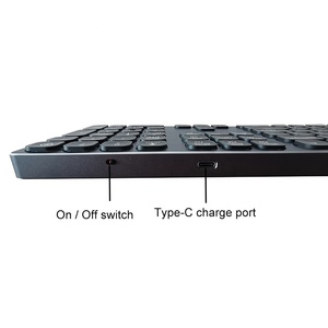 苹果铝合金无线键盘蓝牙键盘，带数字键盘，可与苹果iPad iPhone充电 - Product Image 6