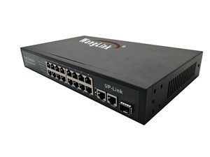 Wanglink OEM/ODM 4 8 16 24 Port CCTV 10/100/1000M Hikvision IP kamera için PoE anahtarı IEEE802.3af/at - Product Image 3