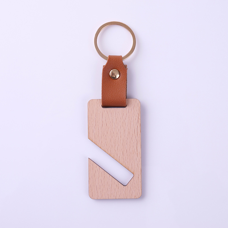 Beech wood veneer buckle single groove