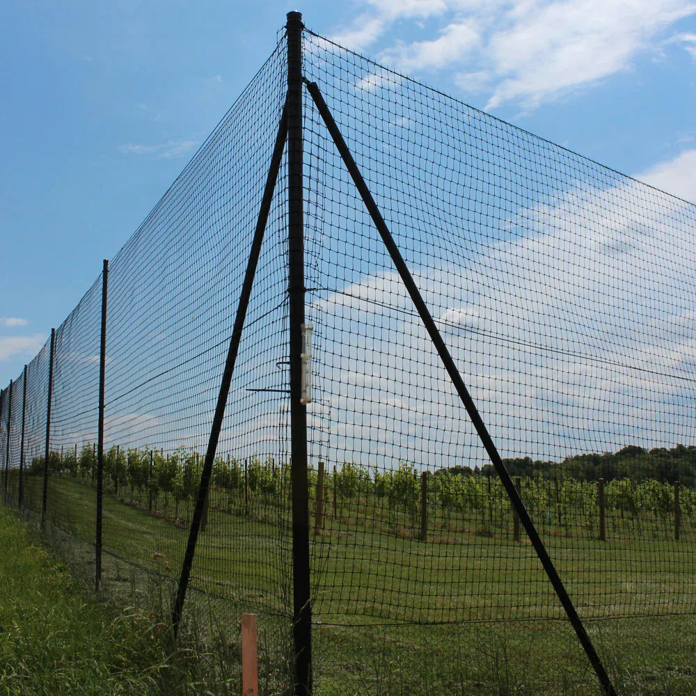 Tùy chỉnh cường độ cao nhựa Hươu hàng rào Net, 50 GSM động vật trang trại lĩnh vực kiểm soát Net, Hươu Đen hàng rào