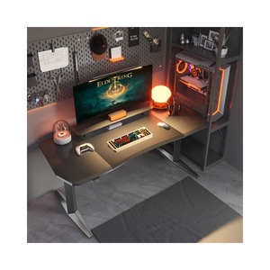 Mesa de juegos ergonómica de diseño moderno PC Escritorio de ordenador de Pie ajustable - Product Image 4