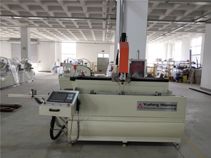 อลูมิเนียมโปรไฟล์และม่านผนังCNC 3แกนศูนย์เครื่องจักรกล