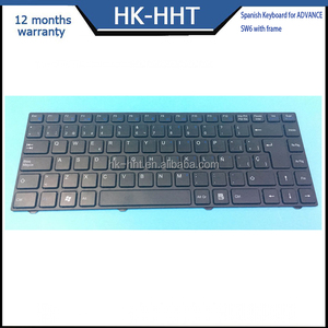 Tastiera portatile HK-HHT di ricambio per SW6 tastiera spagnola con puntatore con retroilluminazione della tastiera del notebook - Product Image 2