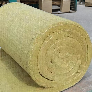 Kelmei hiện đại đá len chăn với dây lưới 100mm 10 độ dày 2mm ISO chứng nhận tấm cho bên ngoài kho cách nhiệt - Product Image 4