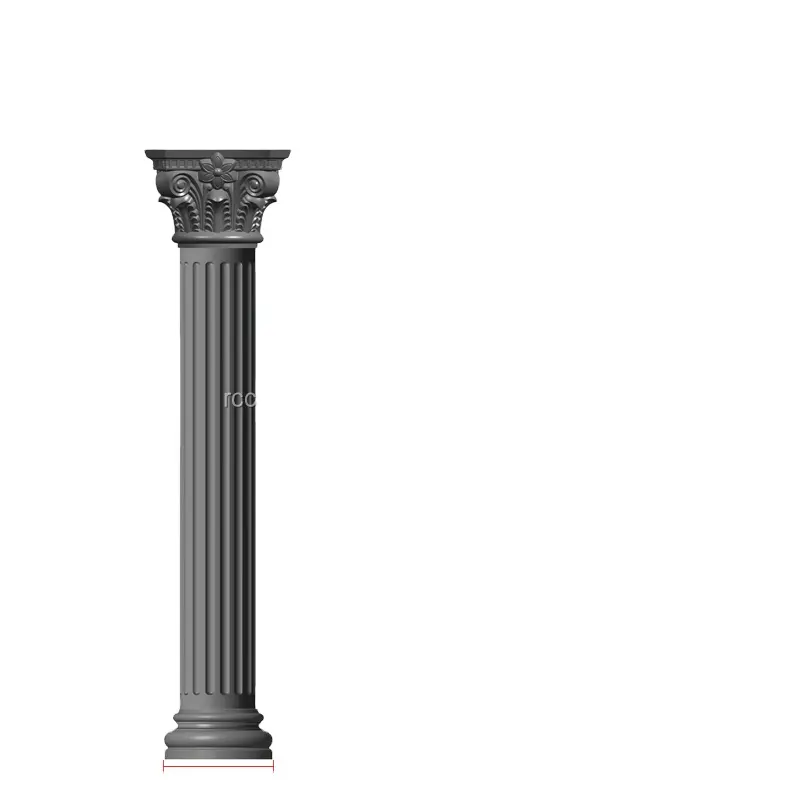 Columna cuadrada de plástico, moldes de plástico para decoración, columna Romana