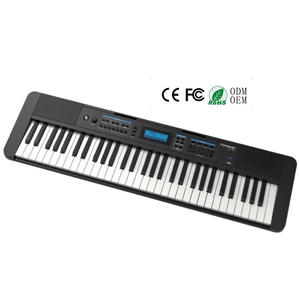 YM-182 MIDI-controller 61-клавишная цифровая клавиатура светодиодный цифровой дисплей многофункциональное электронное пианино 80 видов звуков