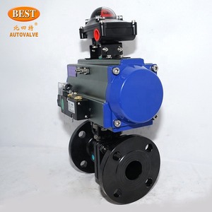 工厂价格双向气动执行器球阀Q800 DN50 DN80 DN25 PN16 3英寸蒸汽原始设备制造商液压控制 - Product Image 5