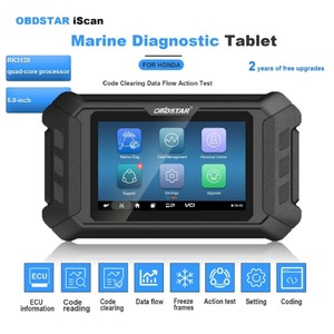 2024 OBDSTAR IScan for HO-NDA Marine Diagnostic Tablet Code Reading Code Clearing Data Flow Action <strong>Test</strong> <strong>2</strong> Years Free Update - Product Image 3