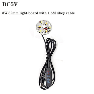 Sunssy 3 Colors Input <strong>5V</strong> USB Dimmable <strong>LED</strong> 5730 SMD <strong>3W</strong> 6W 10W Light Board Light Source with <strong>4</strong> Keys 1.5m Cable Controller - Product Image 4