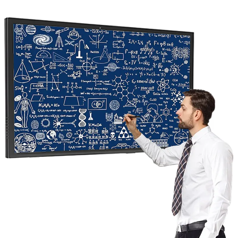 Smart Whiteboard 65 Inch Interactief Paneel Smart 20 Punten Touch Interactieve Boards