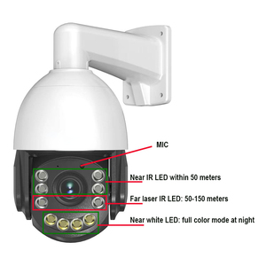 Cámara IP PTZ 4K de 8MP, ZOOM 36X, domo de velocidad POE, Protocolo en vivo de youtube, IVM4200, P2P, en VIF, IMX415, SD, 256GB, cámara IP - Product Image 3