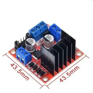 L298N DC Motor Driver Module for Smart Car Robot High Power Peltier Breadboard for <strong>Arduino</strong> <strong>Compatible</strong> Electronic <strong>Kit</strong>