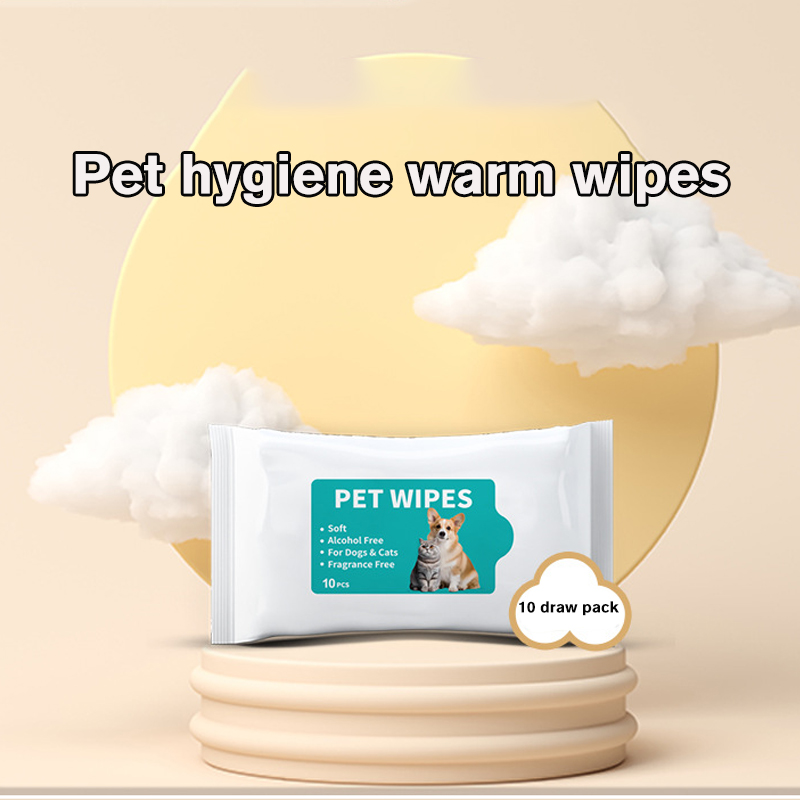 unisex pet hygiene wipes 10 sheets-1 pack