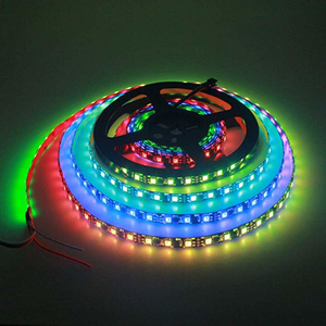 แถบ Led พิกเซล WS2813อัพเกรด WS2812B เป็นรายบุคคล RGB ที่มีความยืดหยุ่นสตริงโคมไฟ RGB คู่สายสัญญาณแสง - Product Image 1