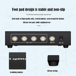 Sdi <strong>Splitter</strong> 1 in 4 Out 1x4 <strong>Splitter</strong> 4 Ports 1 in 4 Out Broadcast Level 3g-Sdi HD-Sdi - Product Image 4