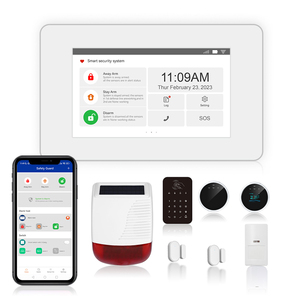 Wireless Home <strong>Security</strong> Gsm <strong>Alarm</strong> System with <strong>IOS</strong> and <strong>Android</strong> <strong>Control</strong> - Product Image 1