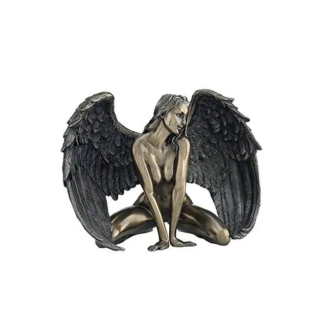 Harz nackten sexy weiblichen Engel mit Flügeln Büro Wohnkultur Statue