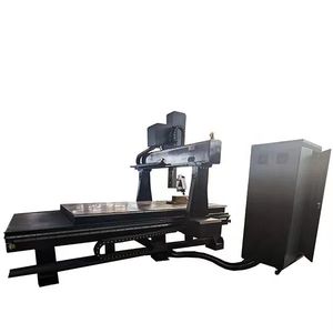 Enrutador CNC de 4 ejes, estatua de espuma de madera, talla 3D con cabezal oscilante, rotación de 180 grados - Product Image 6