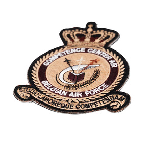 Bán Buôn Biểu Tượng Tùy Chỉnh 3D Quần Áo Lớn Thêu Huy Hiệu Lớn Dệt Thêu Vá - Product Image 4