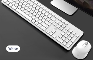 FD EK783 Personalización Teclado y mouse inalámbricos 2,4G Teclado inalámbrico ergonómico y delgado Combo de mouse diseñado para computadora - Product Image 6