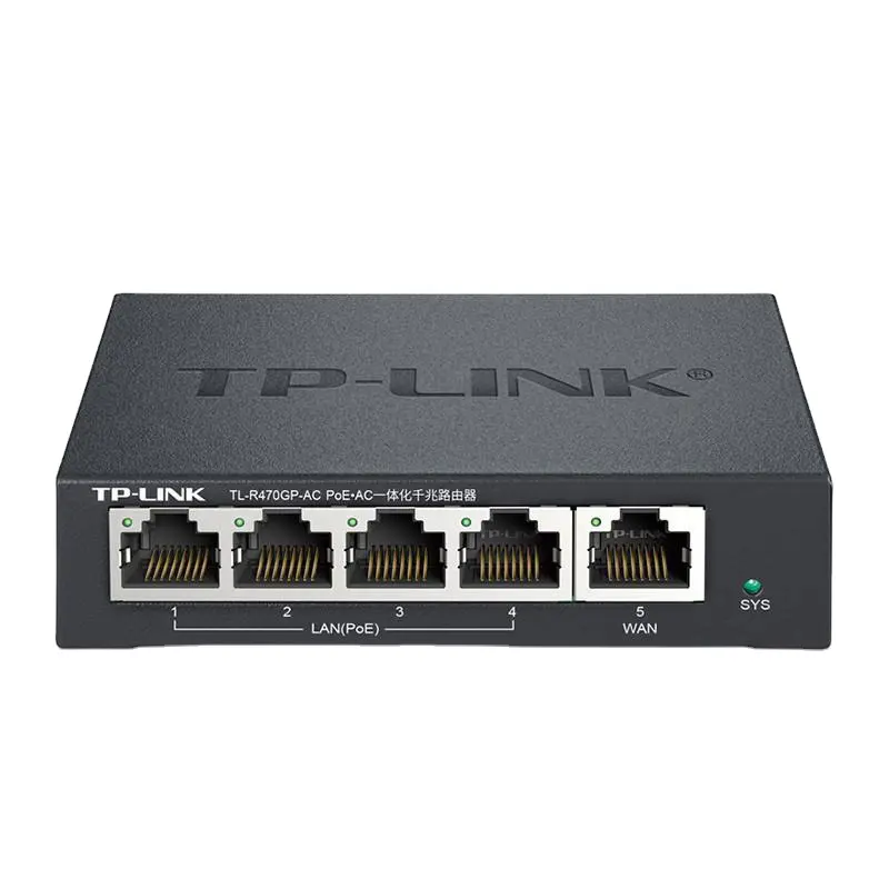 TP-LINK Port Gigabit 1000Mbps R470GP-AC routeur commutateur PoE contrôleur AP d'entreprise commutateur IPV6