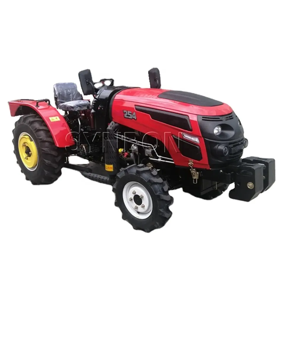 Новая сельскохозяйственная мини-машина для сада, четырехколесный двигатель 25 л.с., мощный садовый лес, сельскохозяйственное оборудование, трактор