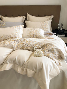 Bed Linen Wholesale Custom King Size Comforter Set Luxury Bed <strong>Bedding</strong> 100% Cotton Bed Sheets <strong>Bedding</strong> Sets for Summer From China - Product Image 3
