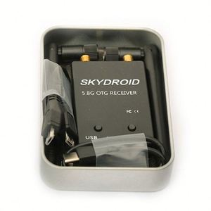Лидер продаж Skydroid 5,8 ГГц 150CH UVC OTG Смартфон двойная антенна FPV приемник для Android Планшетный ПК RC - Product Image 4